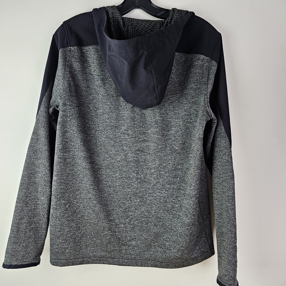 Under Armour Hoodie Full Zip Womens Size Small Gray Loose Cold‎ Gear Casual - Picture 6 of 7